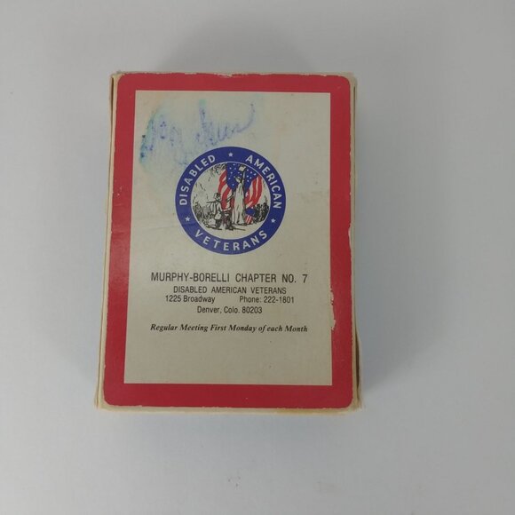 Hoyle Disabled American Veterans Deck Of Playing Cards Vintage - Picture 4 of 5